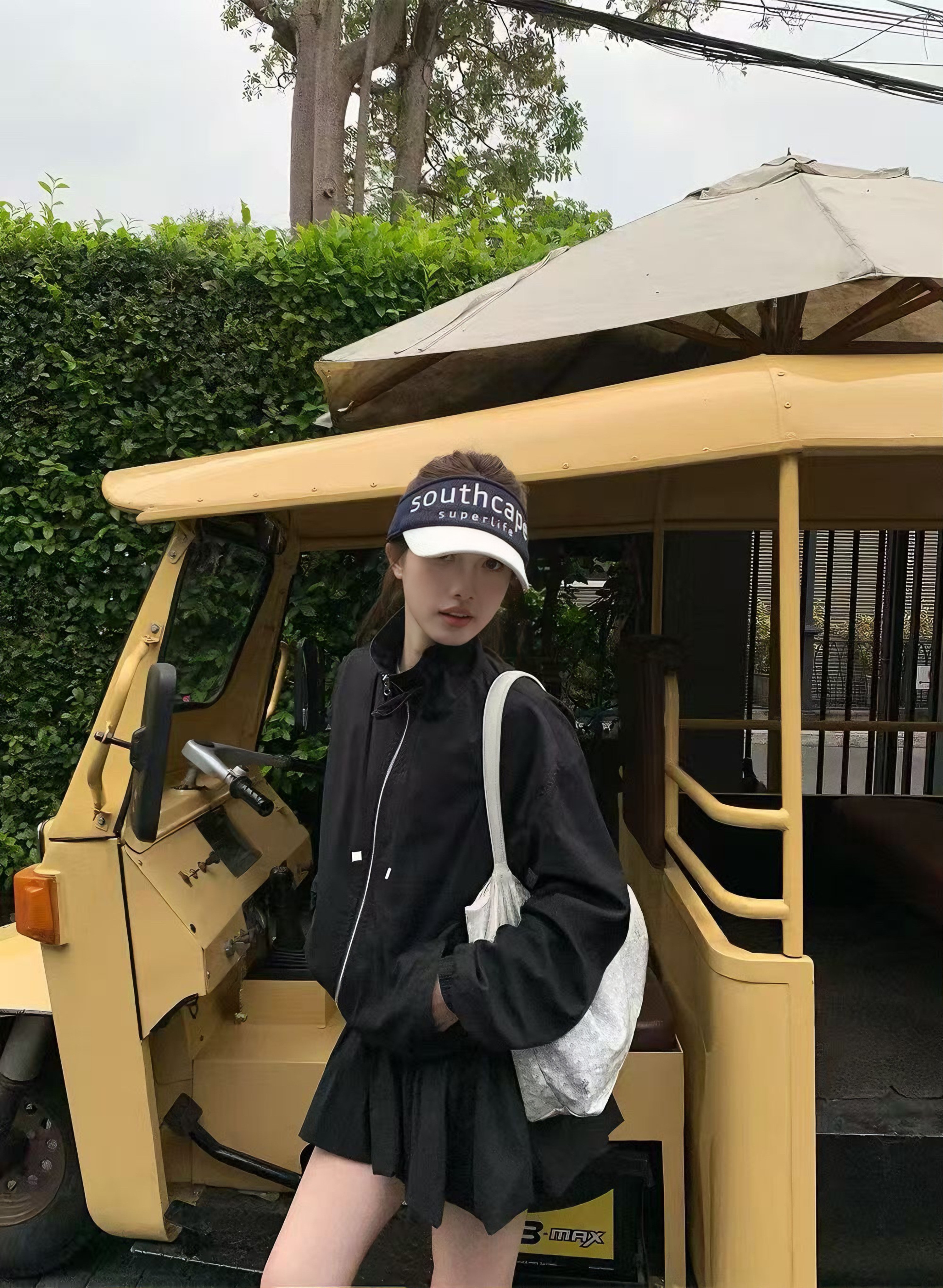 【加拿大直郵】 加拿大 SCENARIO 輕氧感運動服兩件套 均碼 雙色 黑色 均碼