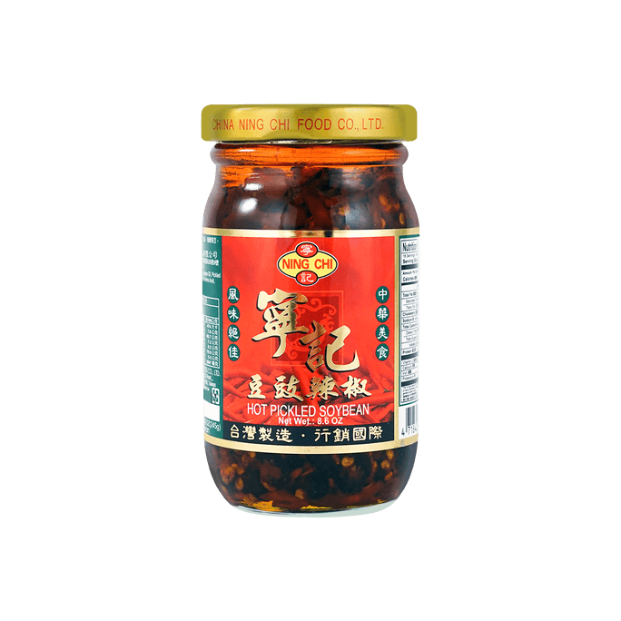 台灣寧記 豆豉辣椒醬 245g