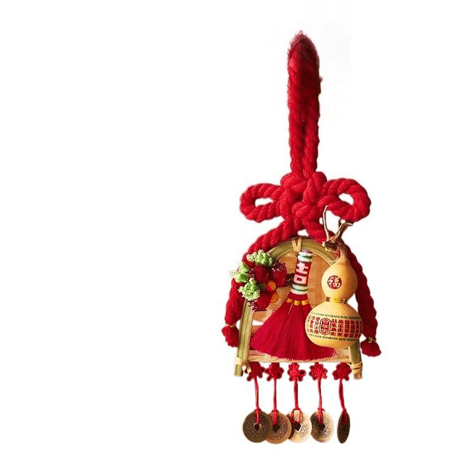 Decorative Pendants, Door Handles, Swastika Knots, Hanging Ornaments, 27cm*1 Piece