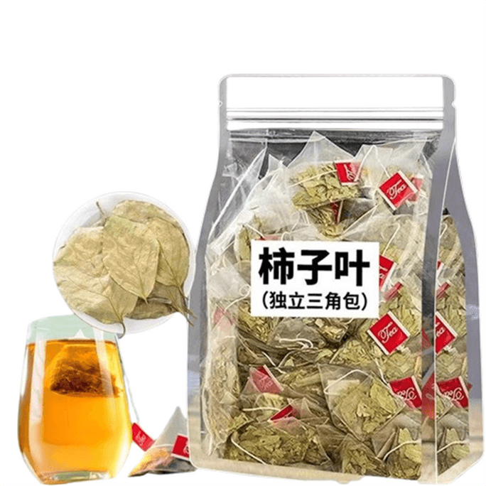 【中国直邮】 张小乐 柿子叶30包/袋茶中药材霜降后新鲜干柿子叶泡水茶包免煮整片柿子叶碎