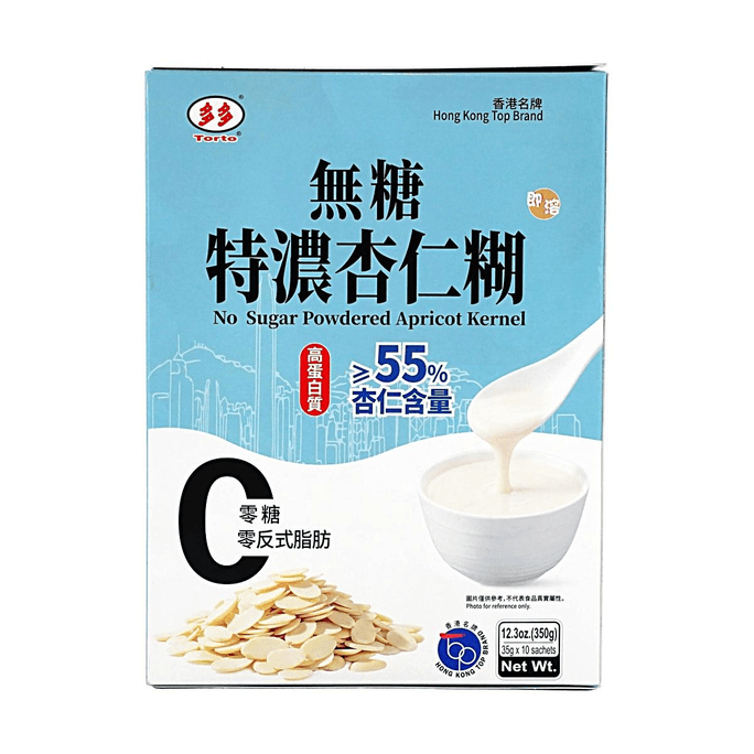 무설탕 살구씨 분말, 355g 【바로 드실 수 있음】【고단백】【트랜스 지방 0%】