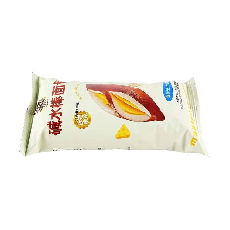 马丁烘焙 碱水棒面包 海盐芝士味 100g *5【5份超值装】【营养早餐】 3