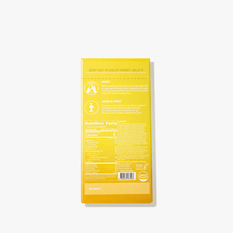 Pineapple Sweet Jelly C Vitamin C 1 Pack 6