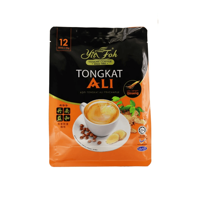 マレーシア テノム イーホー トンカット アリ 高麗人参コーヒー 300g