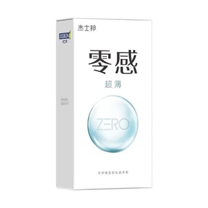 Zero-Feel Ultra-Thin Condoms 6-pack – Thin, Flexible Natural Latex. Electronically Tested. Bare-skin Feel. Soft & Stretchy. Perfect For Dates & Private Moments.
