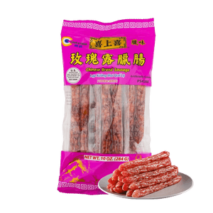 喜上喜 玫瑰露腊肠 284g 【春节年货必买腊味】