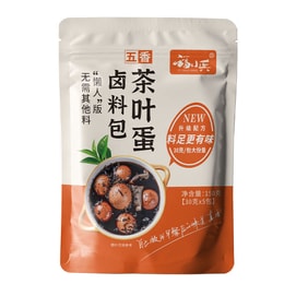 福小兵 茶叶蛋炖包 炖肉 五香炖煮包 卤料包 红茶醇香味 150克(5包/袋) 【只需加水和蛋】