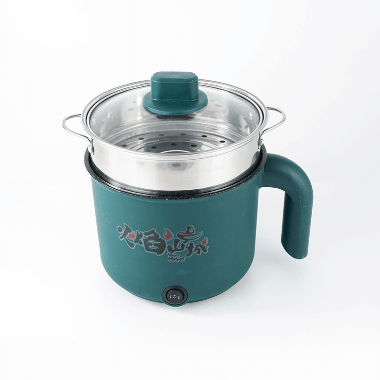 [Combo] Tangle Creamy Mushroom Pasta Multi , 3.7 oz *4 Bags + Multifunction Steam & Cooking Pot 18cm Colors May Vary 20