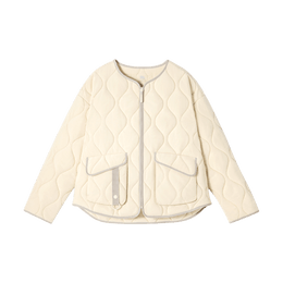 Beneunder Women's Lightweight Warm Padded Quilted Jacket Beige 165/88A ...