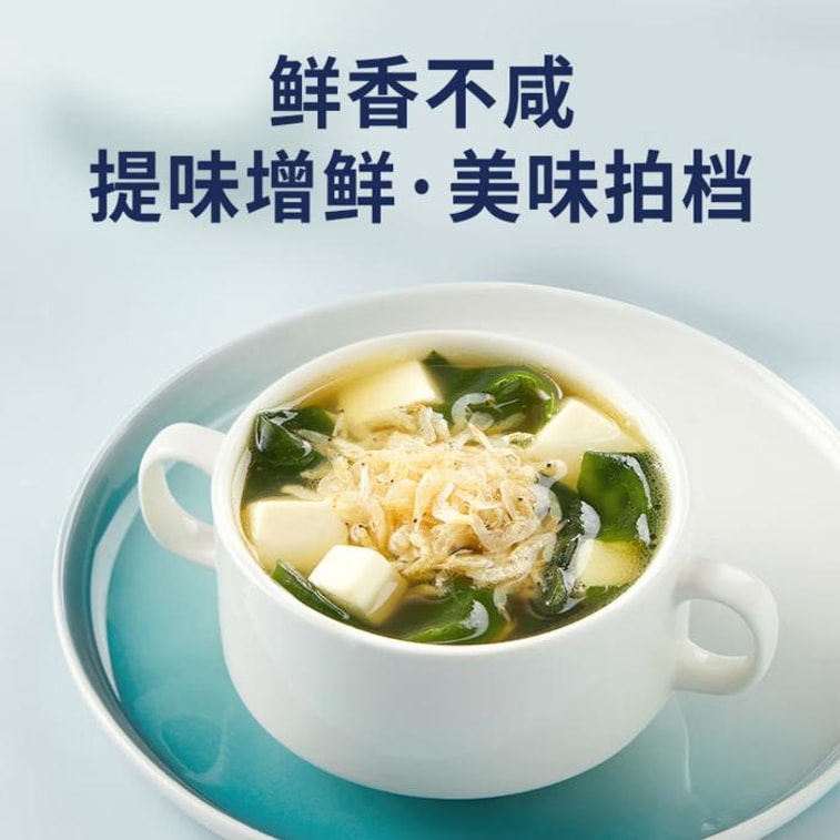 十月稻田 大连产淡干虾皮 110g 不咸可打粉 海米干 虾米皮 3