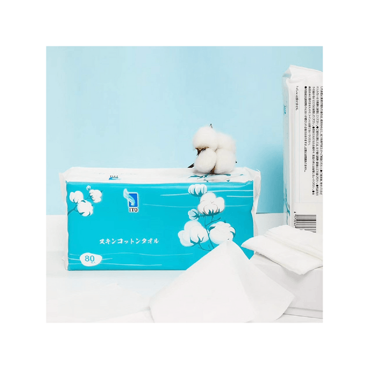 Coton pour le soin de la peau 80 pièces *3【Ensemble-cadeau】 12