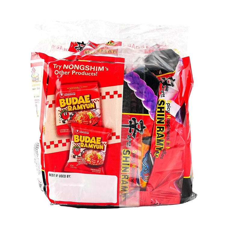 Kpop Demon Hunters Premium Shin Original Ramyun-Korean Version & US Version , 9 Bags, 38oz【Package varies】 8