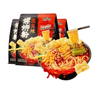 【中國直郵】 宛禾 螺螄粉魔鬼辣386g*1袋