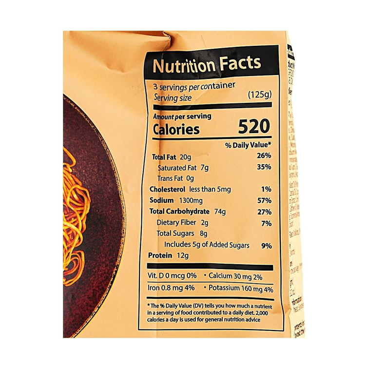 Sun Dried Noodles - Instant Noodle , Premium Goose Oil Flavor, 3 Packs, 13.2 oz  5