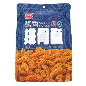 【中国直邮】 小双 排骨酥酱香比萨卷酥脆膨化追剧办公室小零食70g*3袋