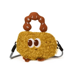 Cute Cartoon Plush Crossbody Bag Mini Portable Shoulder Bag Lightweight Storage Bag Little Potato F  1 Piece