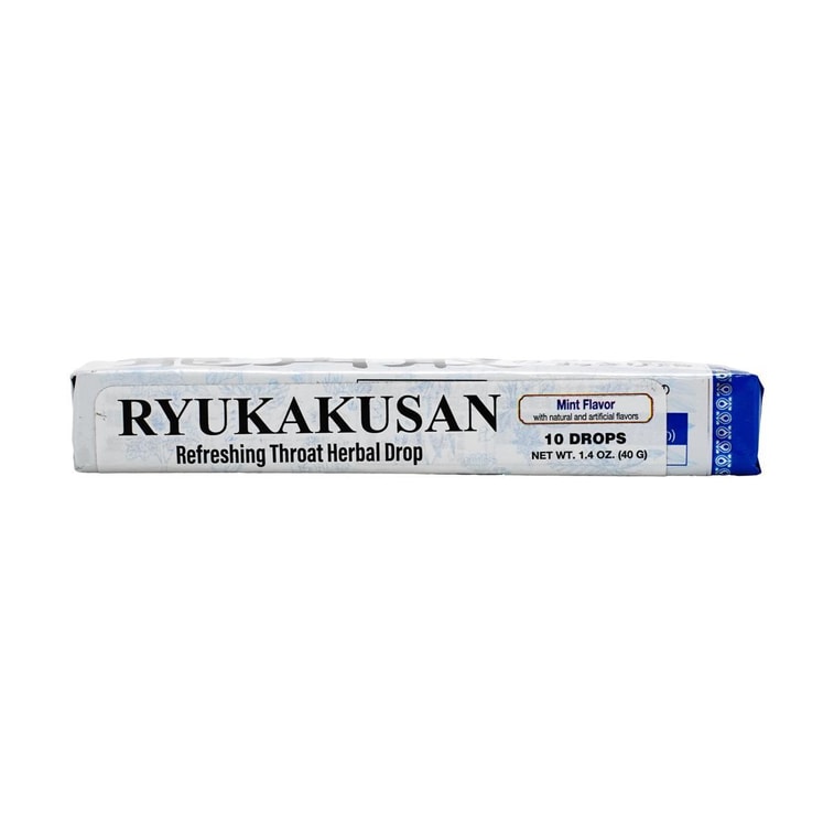 日本RYUKAKUSAN龙角散 草药润喉糖 薄荷原味 11粒入 4