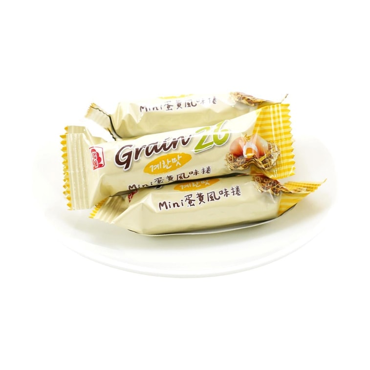 台湾北田 26种谷物迷你蛋卷 蛋黄风味 140g 7
