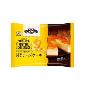 FUJIYA Country Maam New York Cheesecake 107 g (11 pcs)