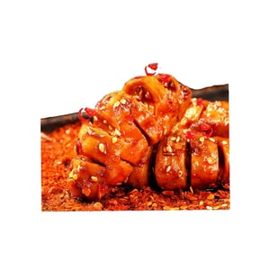 [중국 직배송] 바이차오웨이 매운 글루텐롤, 추억의 간편 간식, 두부 조림, 채식주의자용, 인기 바비큐 맛, 135g*1