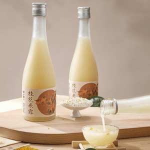 Fresh Brewed Osmanthus Rice Wine, 12.68 fl oz【0.5%vol】