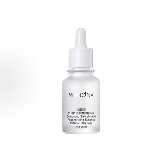 香港ダイレクトメール：ウィノナ コンプレックス サリチル酸 リバイタライジング エッセンス 30ml。敏感肌向けに特別に開発され、優しく角質を除去し、ニキビを除去し、肌を落ち着かせ、潤いを与えます。