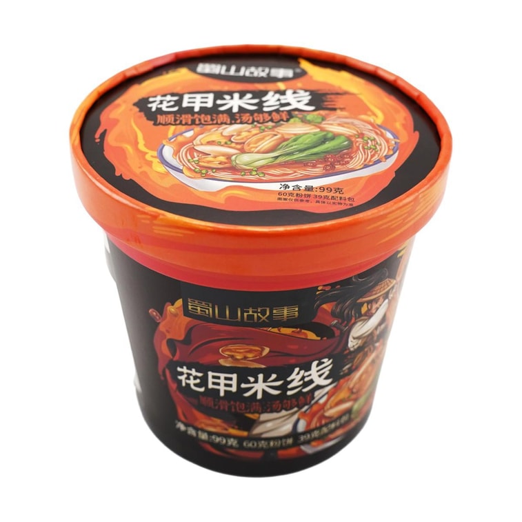 蜀山故事 花甲米線 沖泡即食細米粉 99g【湯鮮味美】 6