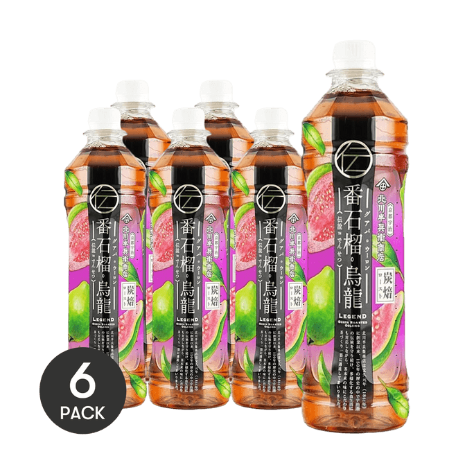 Guava Oolong Tea 14.54 fl oz *6【6 Packs】【Japan Trendy】