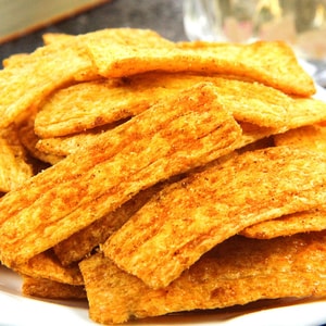 Crispy Rice Chips - Spicy Mala Hot Pot Flavor, 7.41 oz