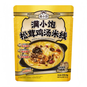 【Taiwan(China)直邮】 满小饱 松茸鸡汤米线240.5g*1包