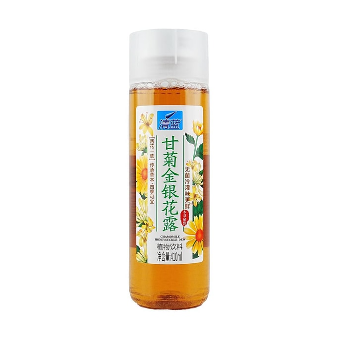 清藍 甘菊金銀花露 植物飲料 410ml【清熱消暑】