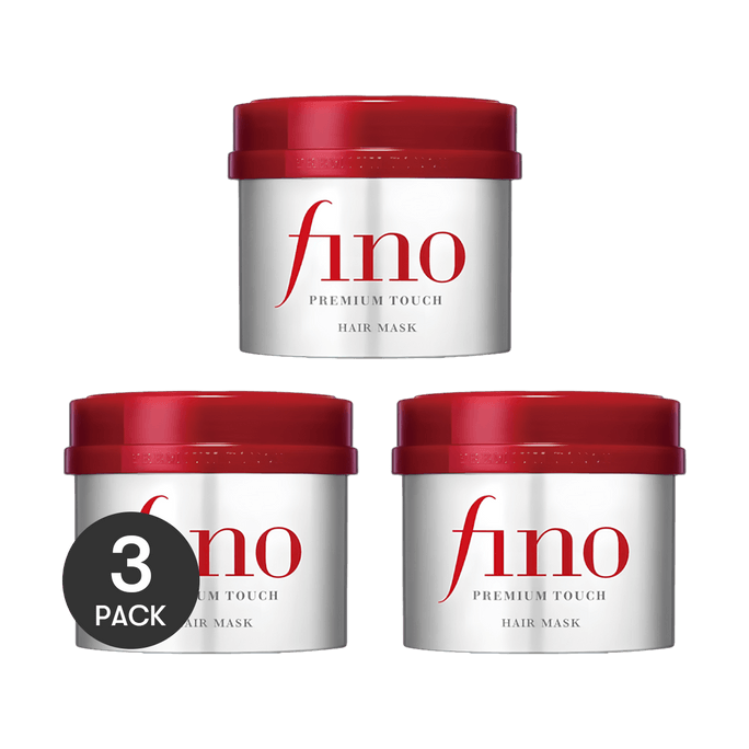 日本FINETODAY FINO芬浓 高效浸透修复发膜 免蒸美容液发膜 230g*3【特惠装】
