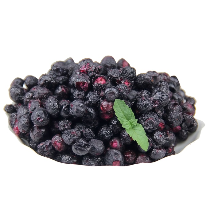 【中國直郵】 派樂滋 凍乾藍莓脆【真空凍乾 酸甜濃鬱嘎嘣脆】水果乾藍莓乾 無添加烘焙甜點裝飾 可泡水水果脆兒童零食 20g*4袋