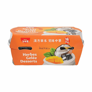 Dessert aux herbes saveur mangue et noix de coco 10.76oz*2 paquets【Gelée aux herbes】【Faible en gras】