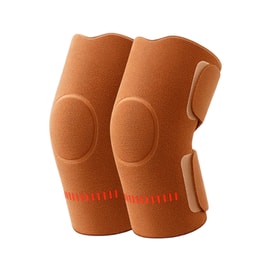 New Double-Sided Velvet Knee Protection For Old Cold Legs Coffee Color M 1 Pair
