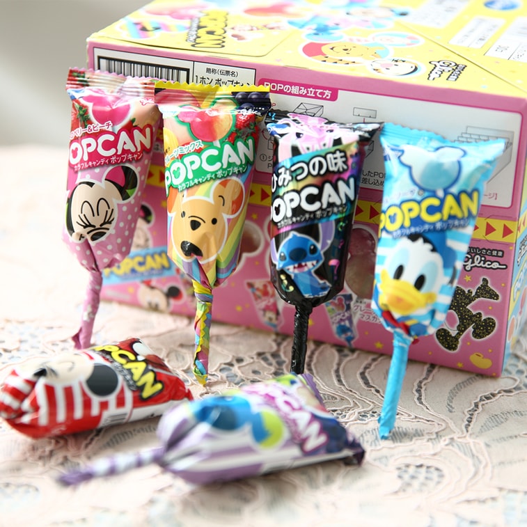 【日本直送品】GLICO グリコ ミッキーヘッド グリコ ロリポップ 子供用 ハロウィン ハードキャンディ 30個入 ランダムカラー 3