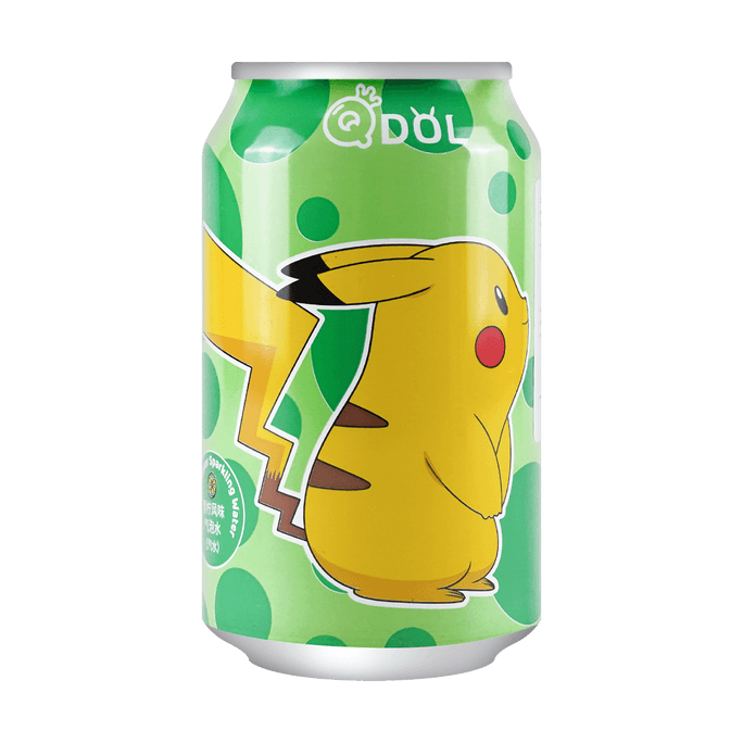 QDOL POKEMON寶可夢系列 青檸氣泡水330ml【動畫好物】