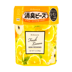 デオドラントビーズ 消臭剤 レモン 200g