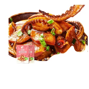 【中國直郵】 比比贊 魷魚杏鮑菇香辣味80g*1袋