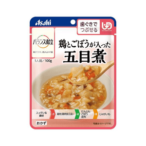 Asahi Balance Menu Simmered Chicken and Burdock with Five Ingredients [100g]