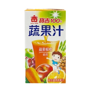 Apple & Orange Juice 125ml(Limited to 3 cans)