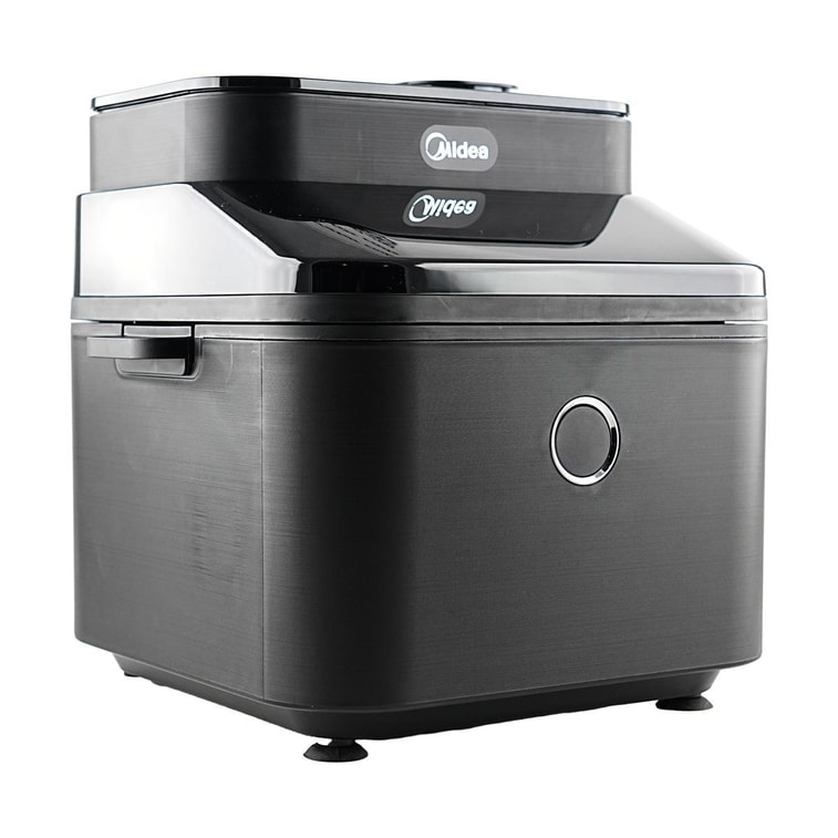 MIDEA美的 超嫩力空气炸锅 家用一体多功能可视化大容量蒸汽烤箱 无油低脂不粘薯条机 7L 3