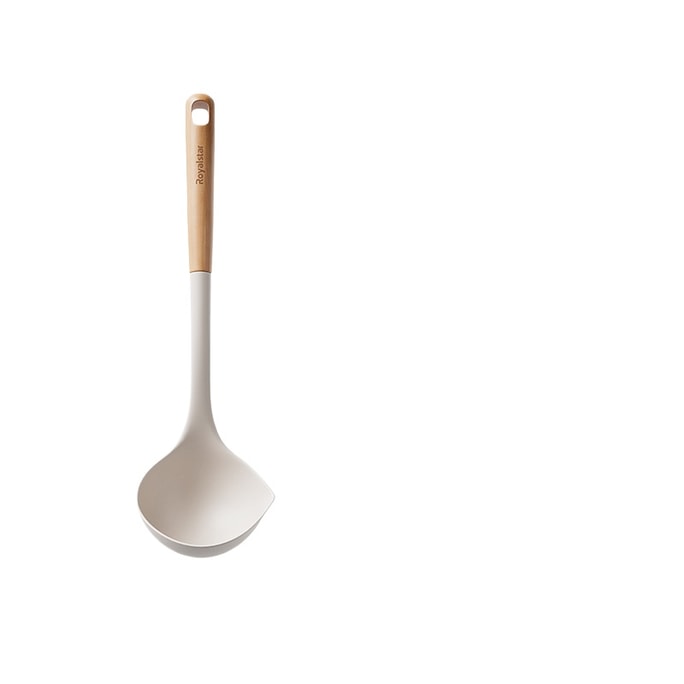 Rongshida Silicone Spatula For Household Stir Fry Non Stick Pan Mother And Baby Soup Spoon 32 * 9.8cm 1 Piece