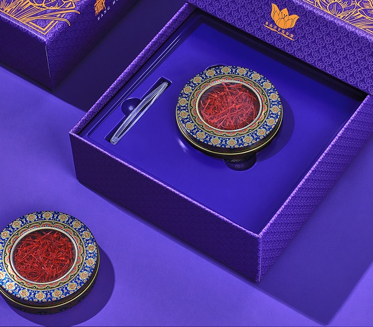 香港 香港同仁大药房 ·藏红花礼盒 1g|花丝纤长 活血养颜 · 尊贵礼赠|特级甄选|每日一泡|呵护女性