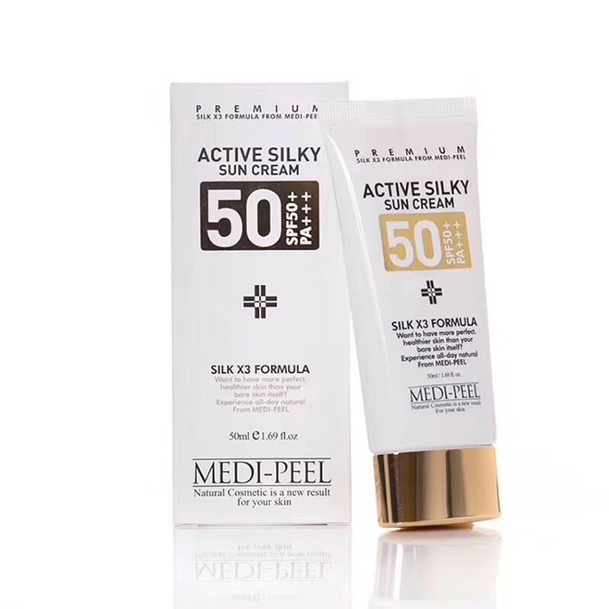 Medi-Peel Active Silky Sun Cream 50ml  SPF 50+ PA +++