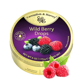 Assorted Berry - Flavored Fruit Hard Candy Imported From Germany Festival & Wedding Candy 175g*1 Box