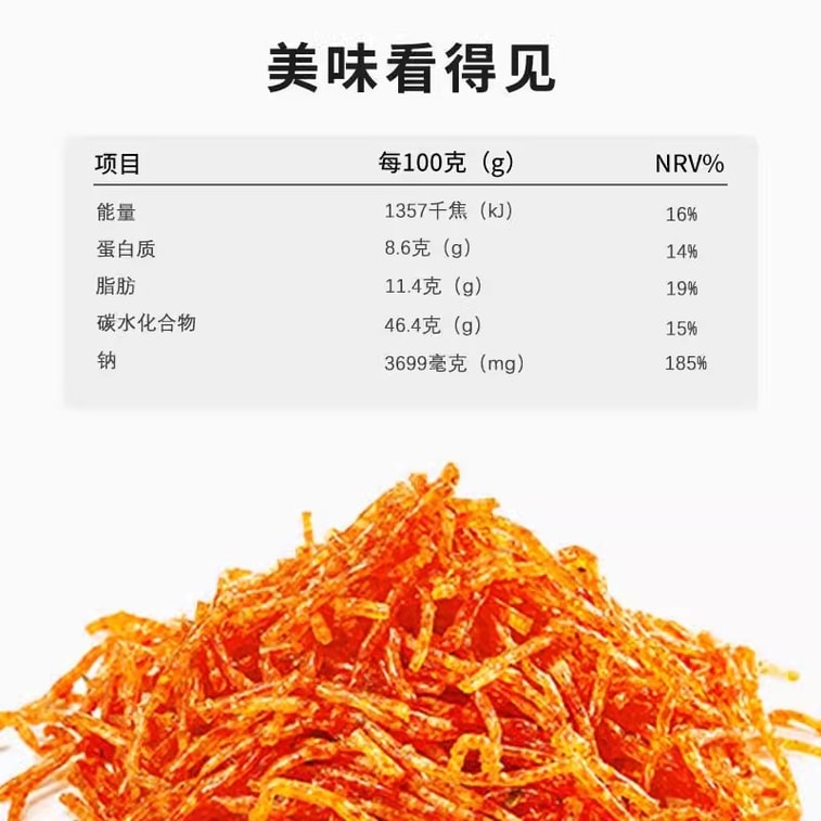 【中國直郵】 佳龍 醬味絲辣條香辣味麻辣霸王絲兒時懷舊小零食18g/袋 4