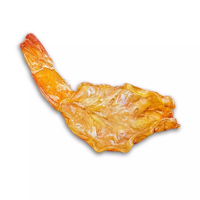 【中国直邮】 美食美客 IMOC小李的庶民虾干即食虾干办公室零食低脂无加添便携户外小零食淡盐20g*2袋