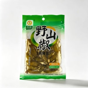 升元 野山椒 酸甜泡椒 香辣解腻下饭咸菜火锅伴侣100g*2袋