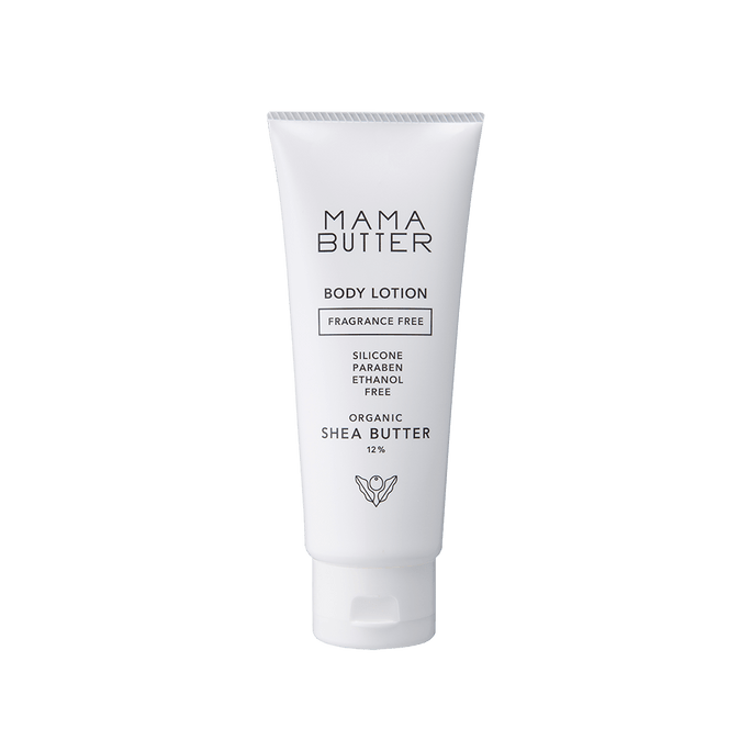 일본 MAMA BUTTER 시어 버터 바디 모이스처라이징 로션 무향 140g